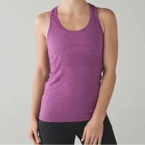 Lululemon Swiftly Tech Racerback Tank- Heathered Regal Plum